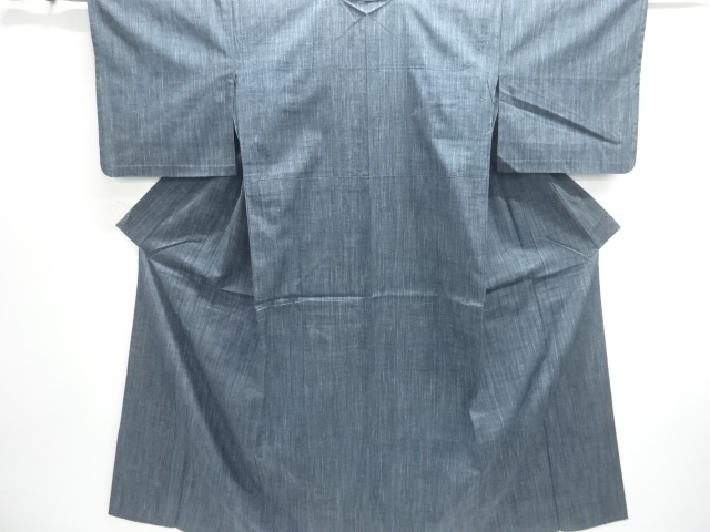 JAPANESE KIMONO / STRIPED TSUMUGI HITōE KIMONO / STRIPES WOVEN